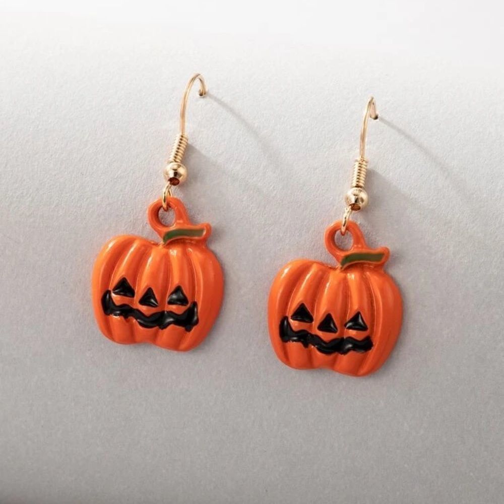 Pumpkin earrings  